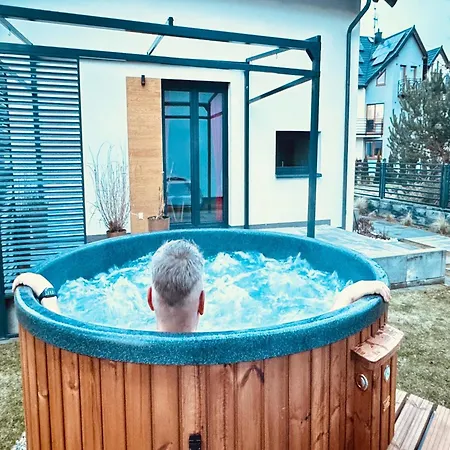 With Jacuzzi, For 3 People Holiday home Rozewie
